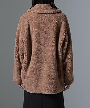 Amazon.co.jp: [ナノ・ユニバース] ミドル丈 ボア Pコート